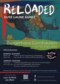 2023-03 Plakat_Reloaded_Gute Laune Kunst Gornhausen